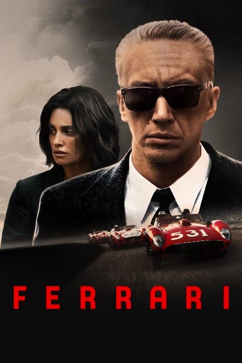 poster of Ferrari (2023) Hindi Dubbed