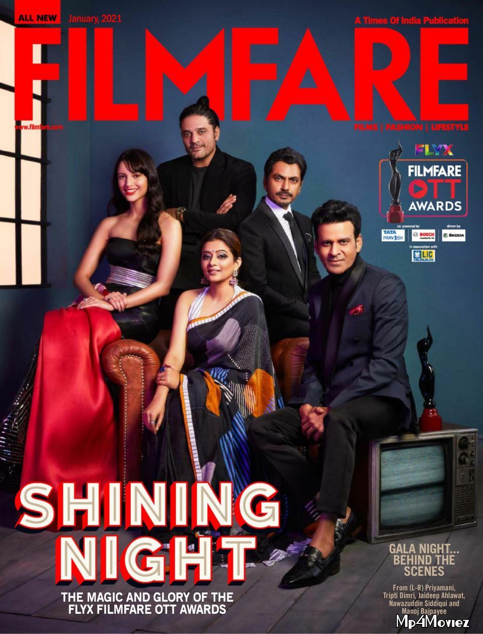 poster of Filmfare Awards (2021) Hindi HDRip