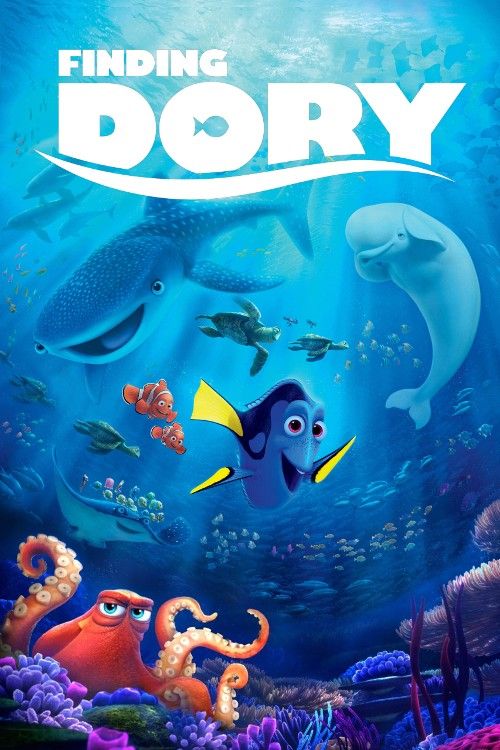 poster of Finding Dory 2016 Hindi Dubbed Movie