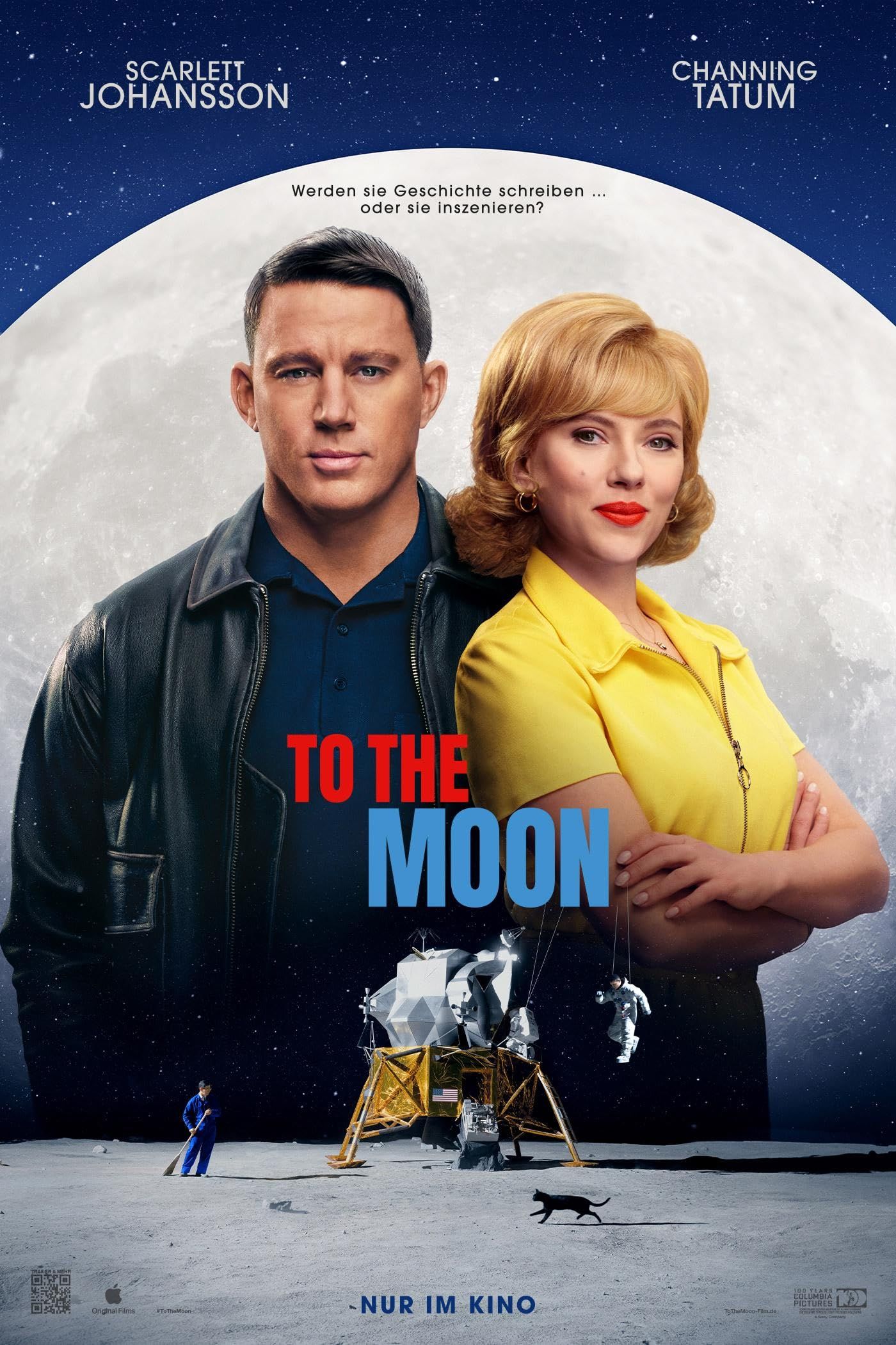 poster of Fly Me to the Moon (2024) Hindi HQ Dubbed