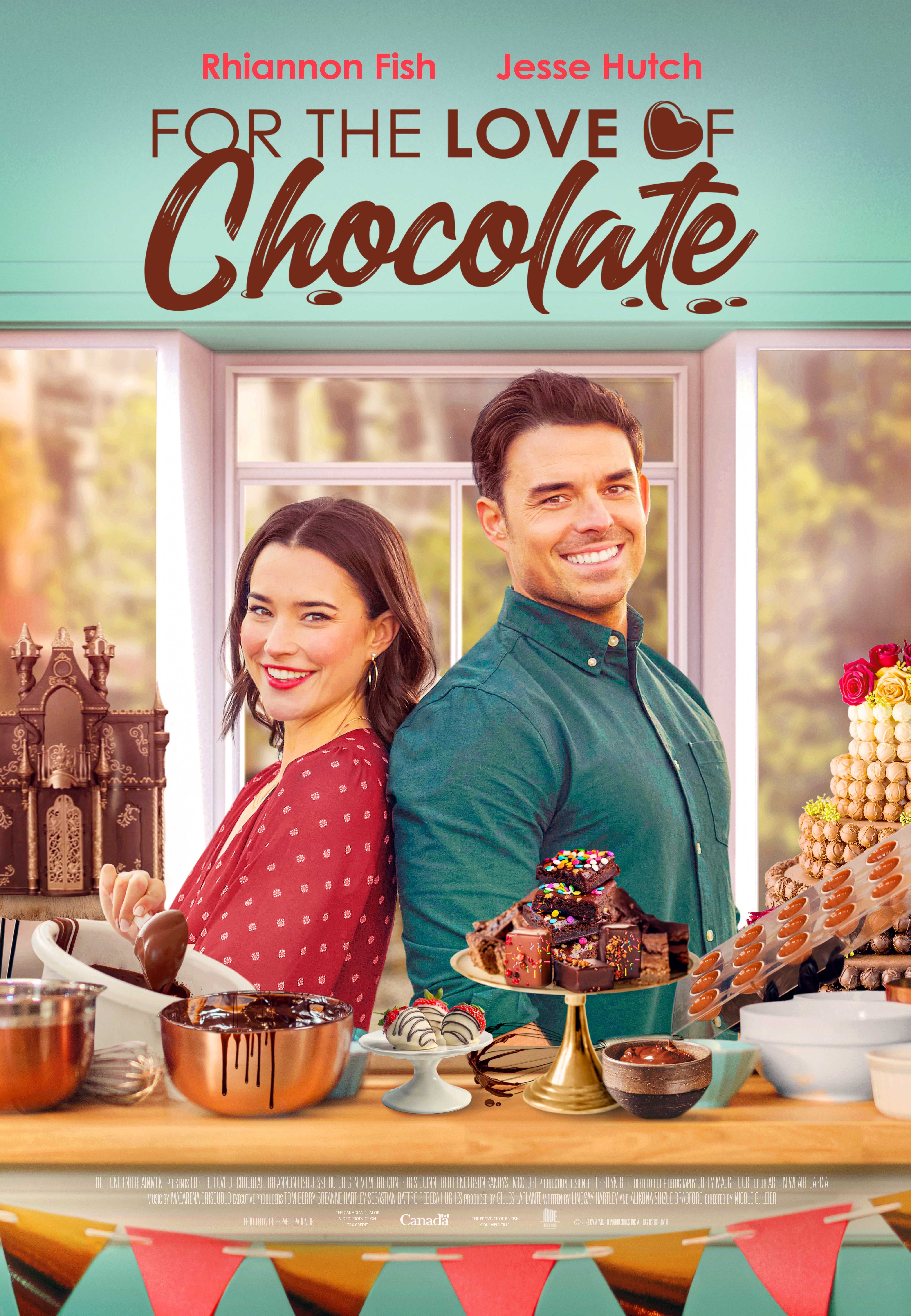 poster of For the Love of Chocolate (2021) Hindi Dubbed (Unofficial) WEBRip