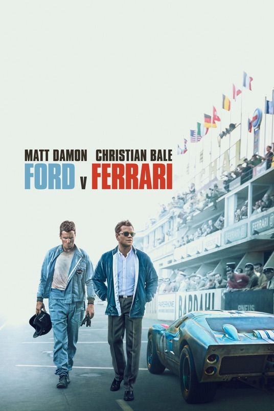 poster of Ford v Ferrari (2019) Hindi Dubbed BluRay