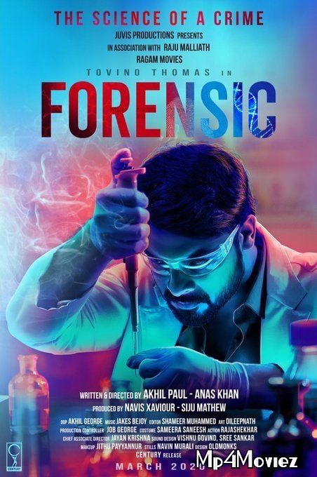 poster of Forensic (2020) Hindi Dubbed UNCUT HDRip