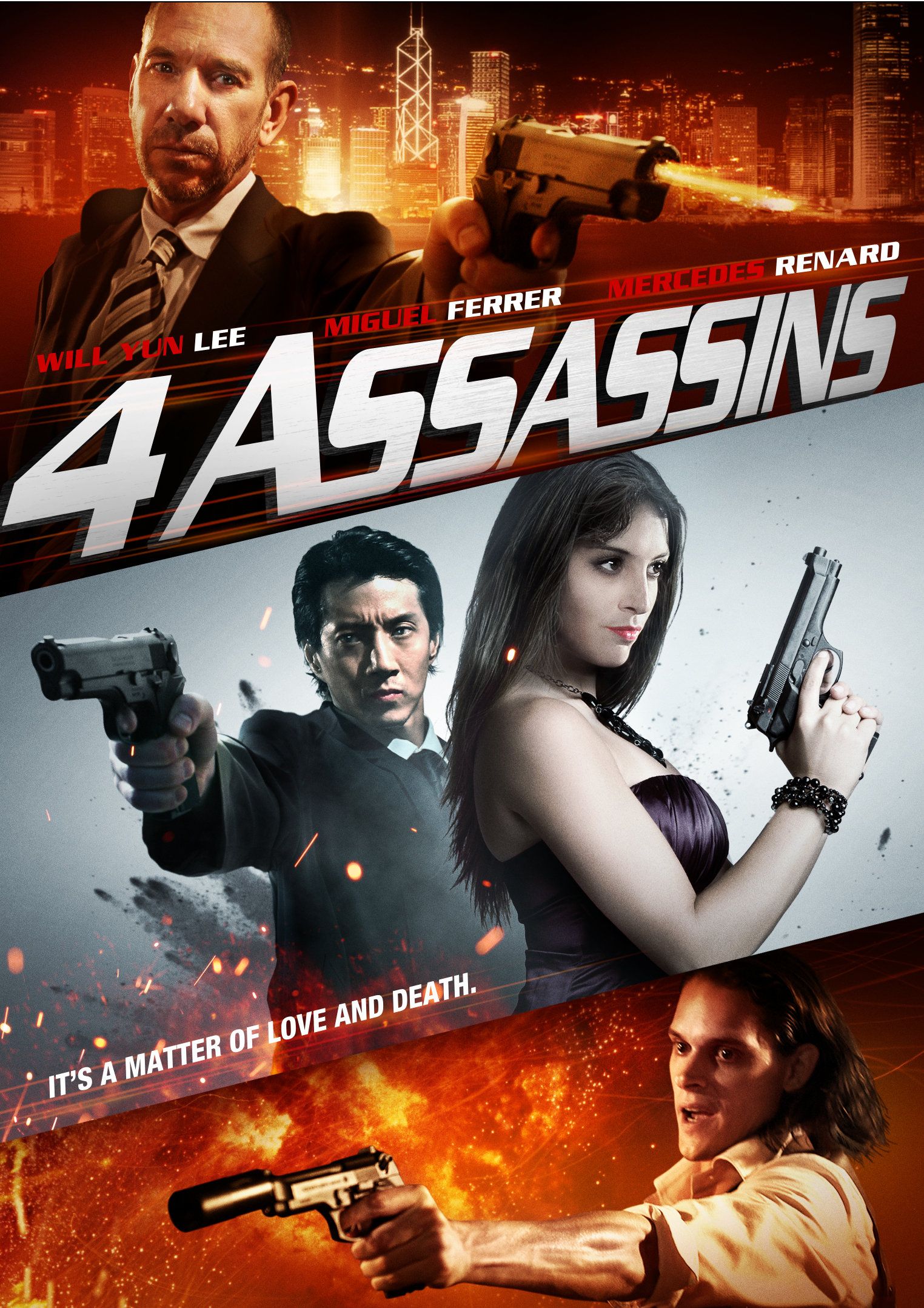 poster of Four Assassins (2011) Hindi Dubbed BluRay