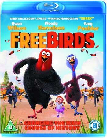 poster of Free Birds (2013) Hindi Dubbed BluRay