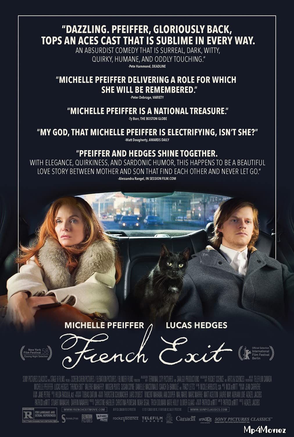 poster of French Exit (2021) Hollywood English WEB-DL