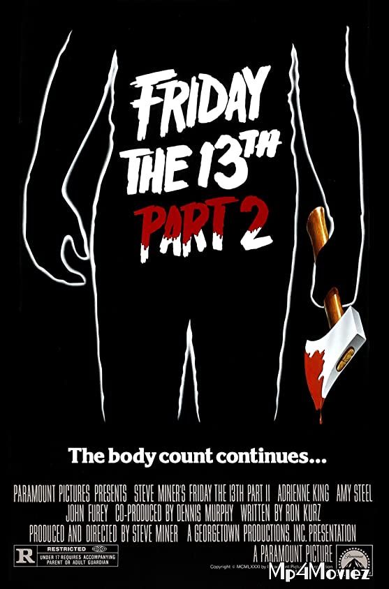 poster of Friday the 13th Part 2 1981 Hindi Dubbed Full Movie