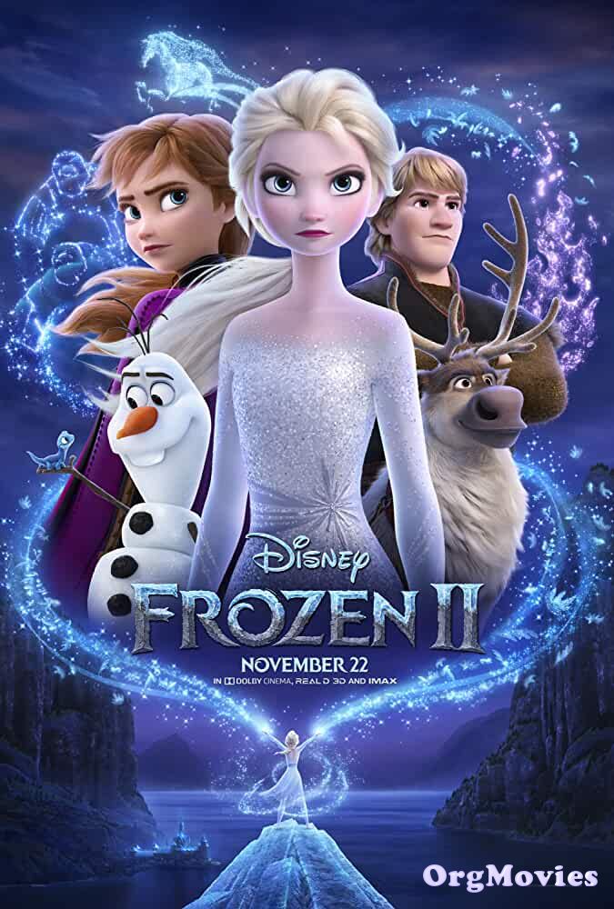 poster of Frozen II 2019 Hindi Dubbed Full Movie