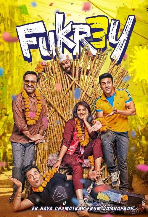 poster of Fukrey 3 (2023) Movie