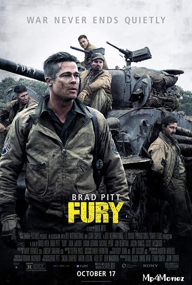 poster of Fury 2014 Hindi Dubbed Movie