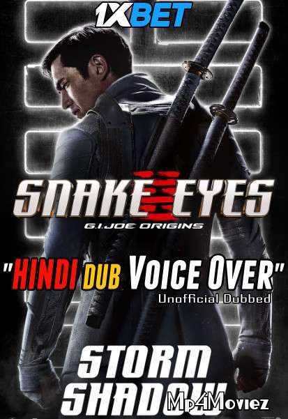 poster of G.I. Joe: Snake Eyes (2021) Hindi (Voice Over) Dubbed WEB-DL