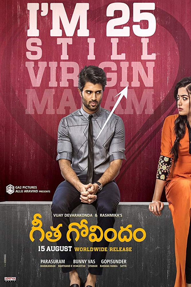 poster of Geetha Govindam (2018) Hindi Dubbed HDRip