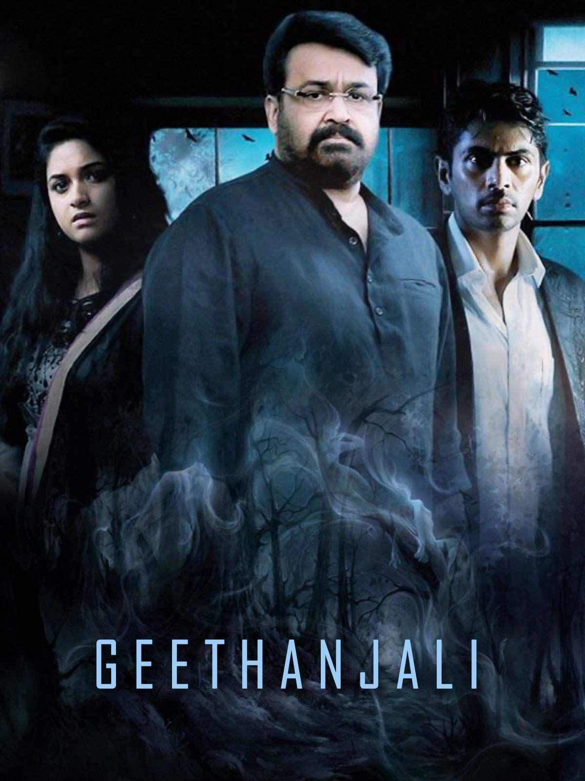 poster of Geethanjali (2013) Hindi Dubbed HDRip