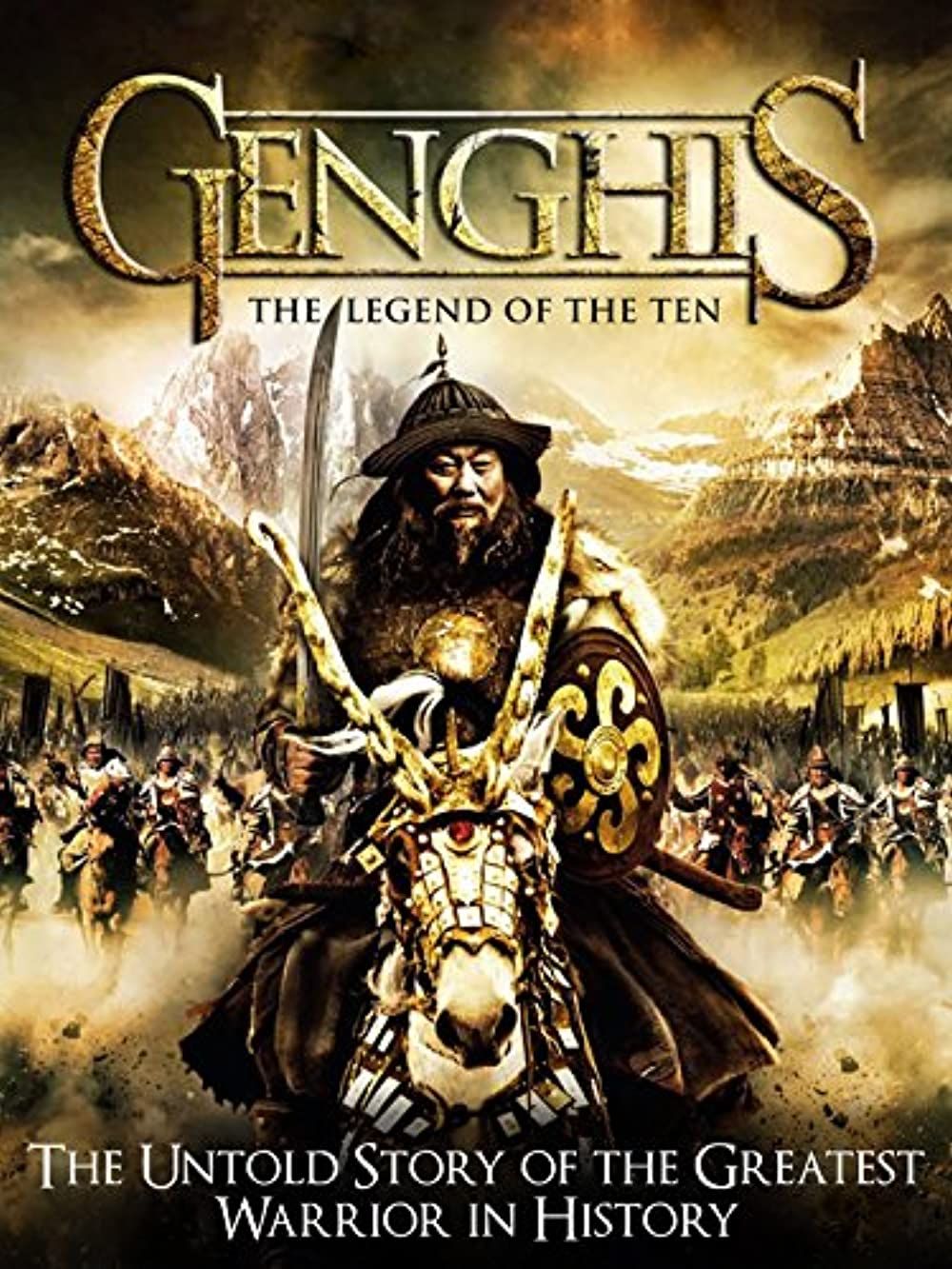 poster of Genghis: The Legend of the Ten (2012) Hindi Dubbed BluRay