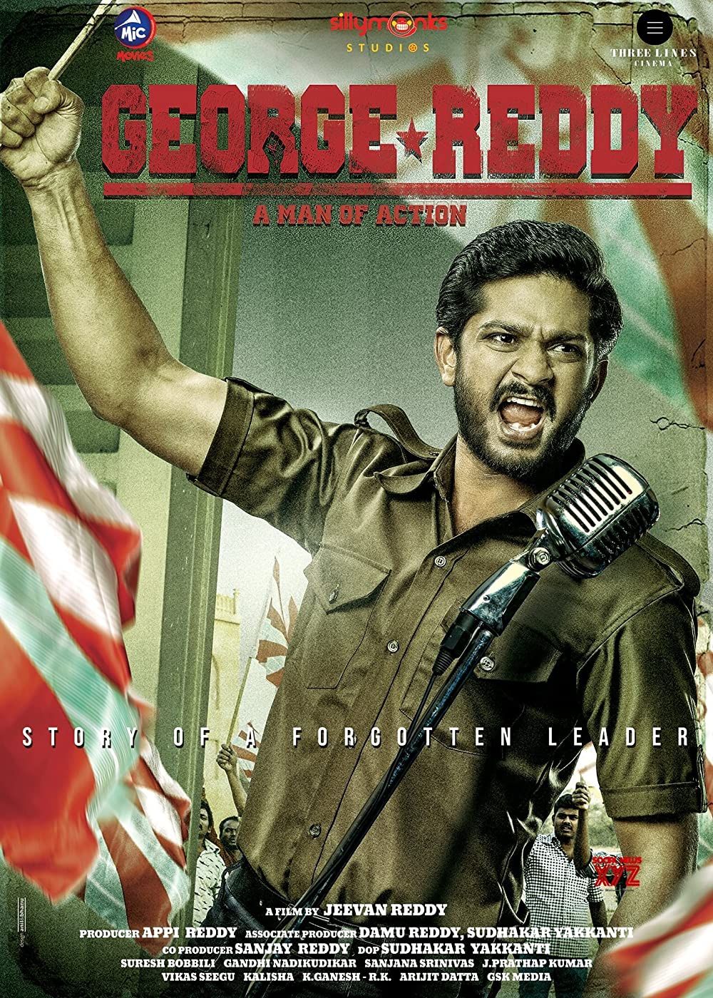 poster of George Reddy (2022) Hindi Dubbed HDRip