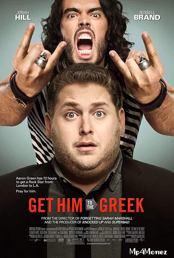 poster of Get Him to the Greek 2010 UNRATED Hindi Dubbed Movie