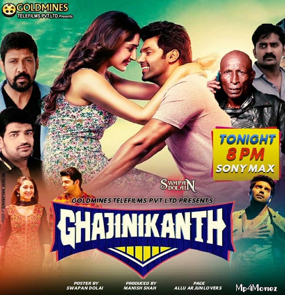 poster of Ghajinikanth 2020 Hindi Dubbed Full Movie