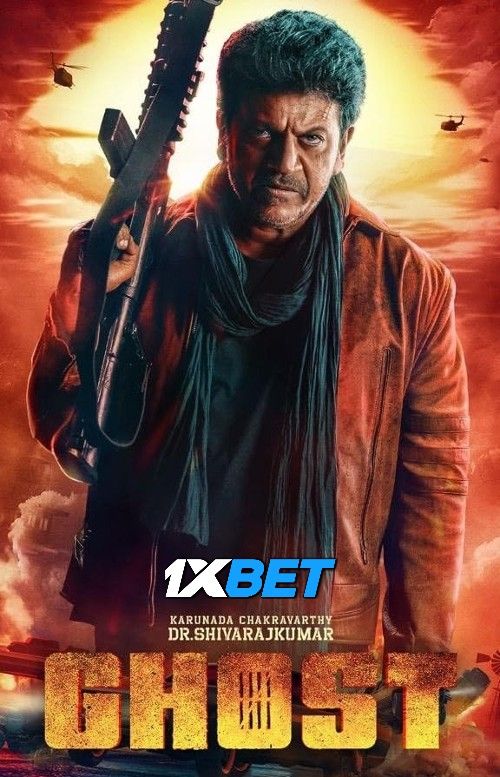 poster of Ghost (2023) Hindi (Clear) Dubbed