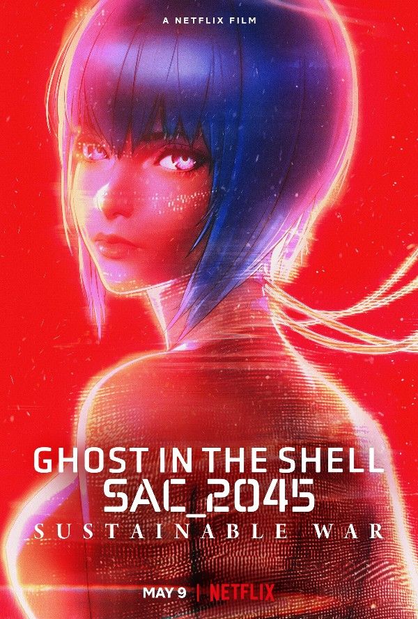 poster of Ghost In The Shell: SAC 2045 Sustainable War (2022) Hindi Dubbed HDRip