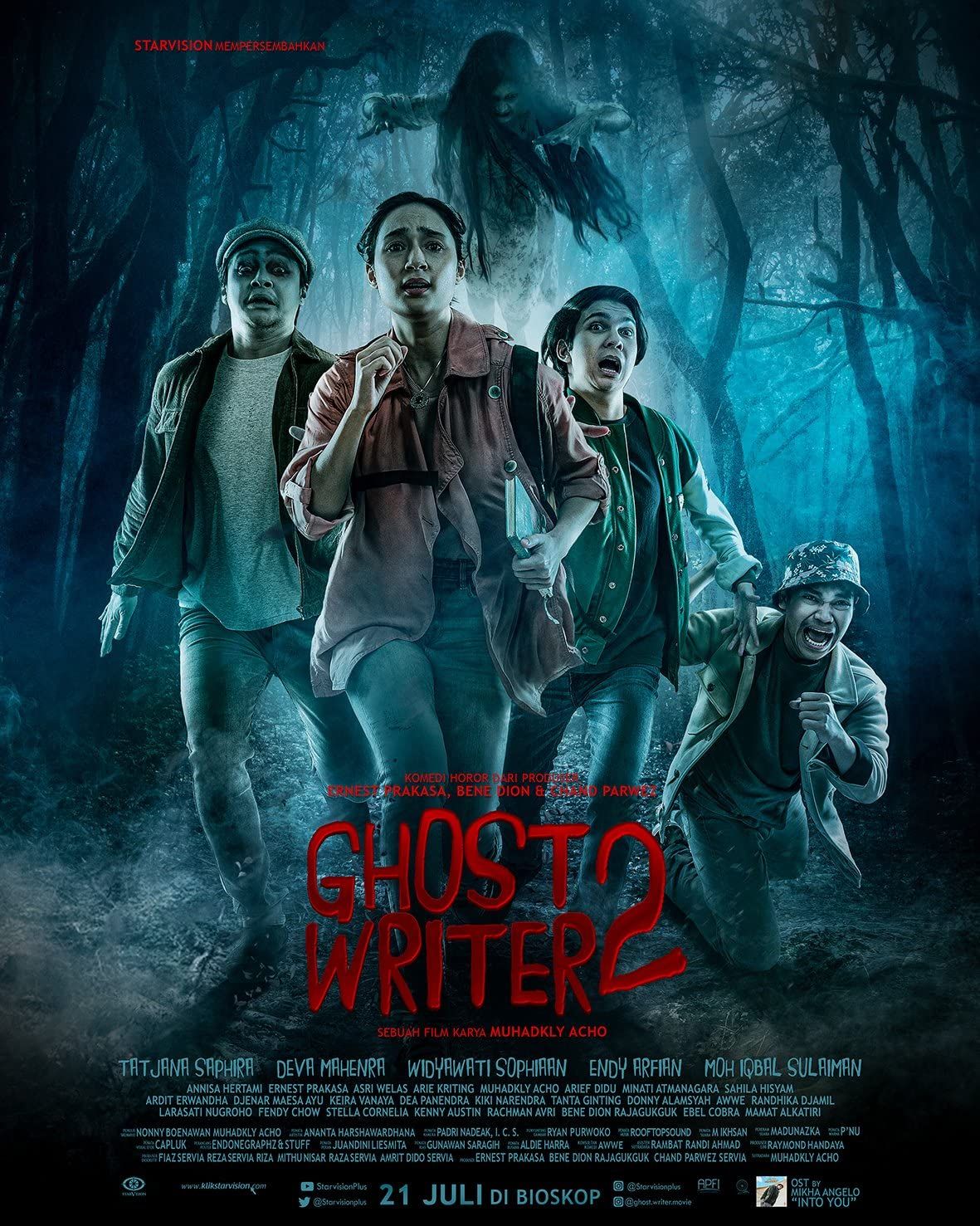 poster of Ghost Writer 2 2022 Hindi Dubbed (Unofficial) WEBRip