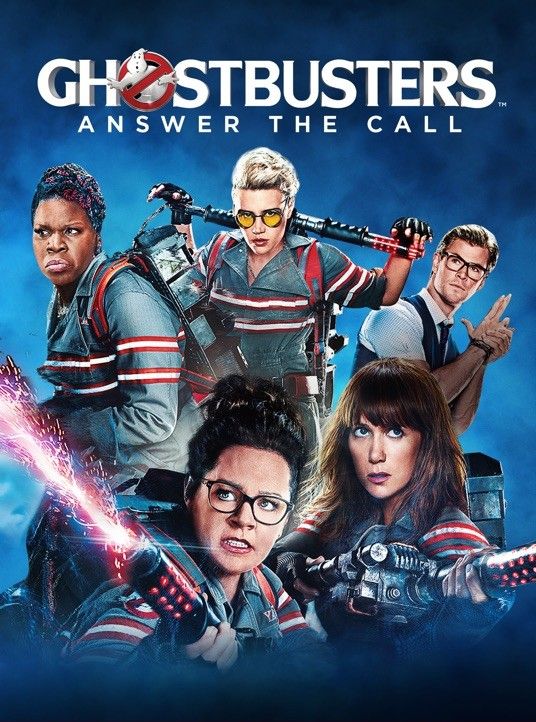 poster of Ghostbusters (2016) Hindi Dubbed ORG BluRay