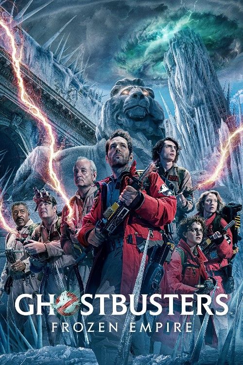 poster of Ghostbusters: Frozen Empire (2024) English Movie