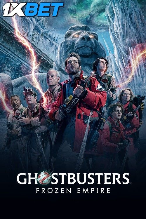 poster of Ghostbusters: Frozen Empire (2024) Hindi HQ Dubbed Movie