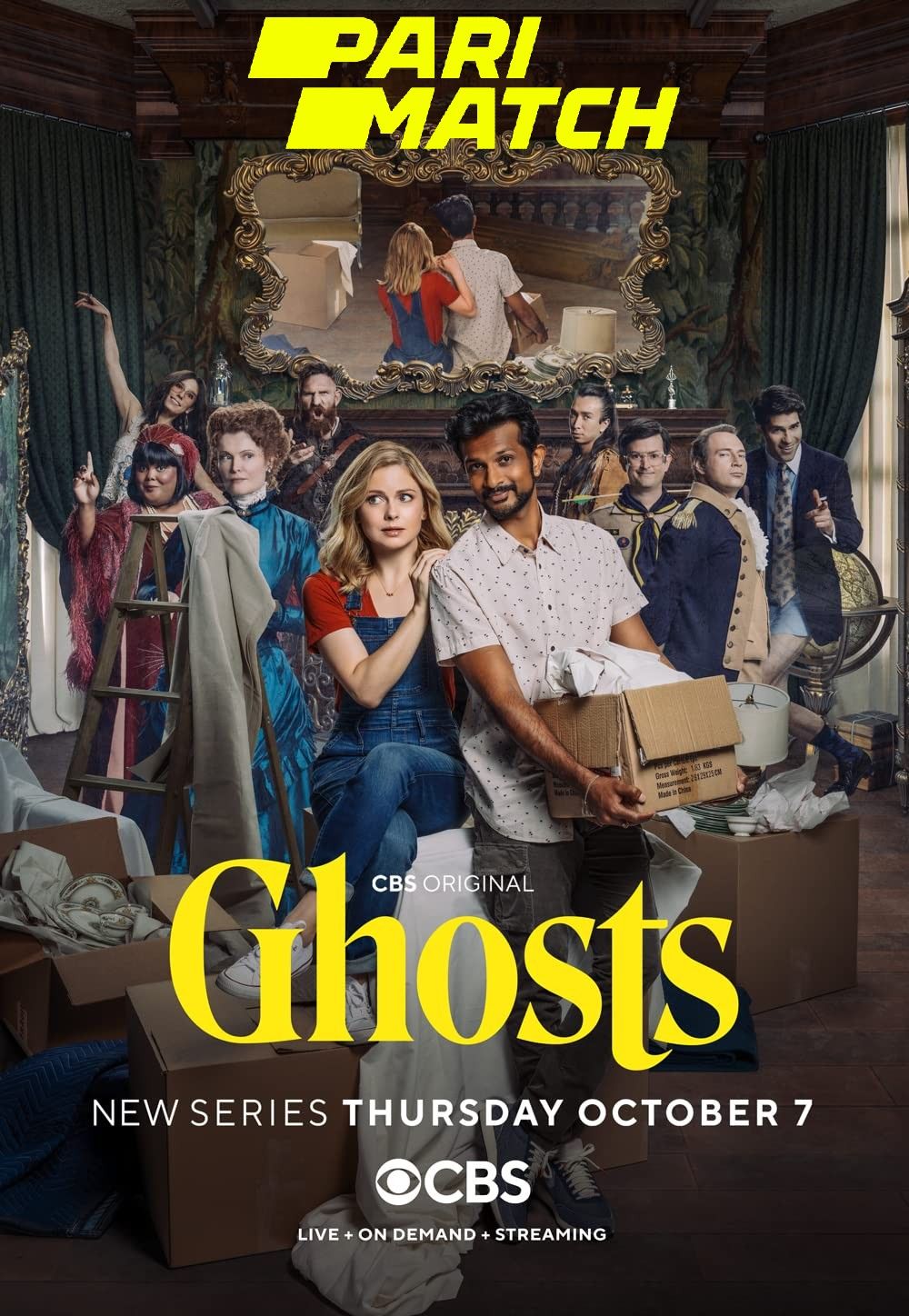 poster of Ghosts (2021) Season 1 Hindi (Voice Over) Dubbed TV Series