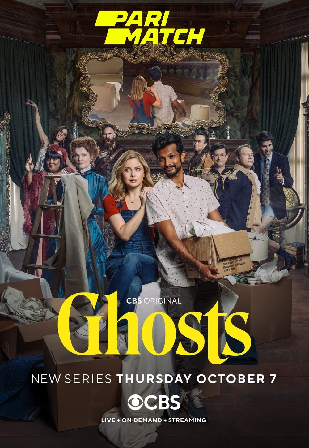 poster of Ghosts (2021) Season 1 Tamil (Voice Over) Dubbed TV Series