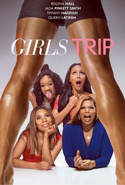 poster of Girls Trip (2017) Hindi ORG Dubbed BluRay