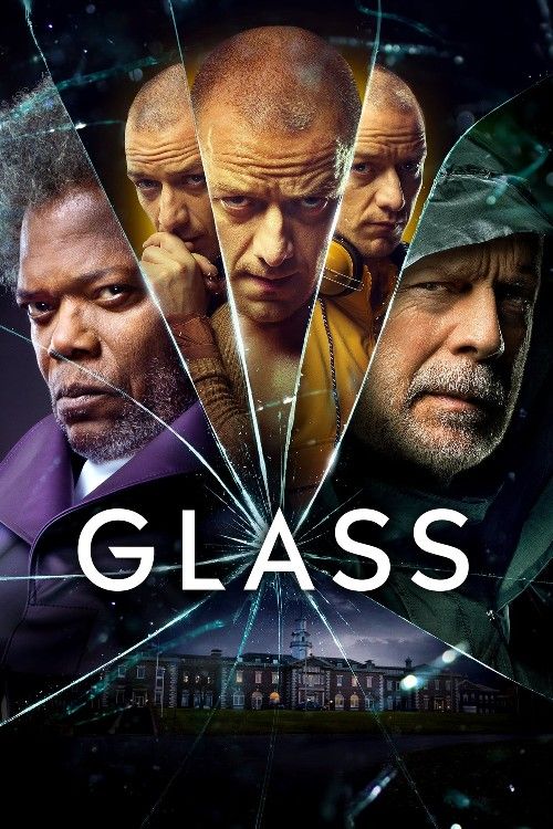 poster of Glass (2019) Hindi Dubbed Movie