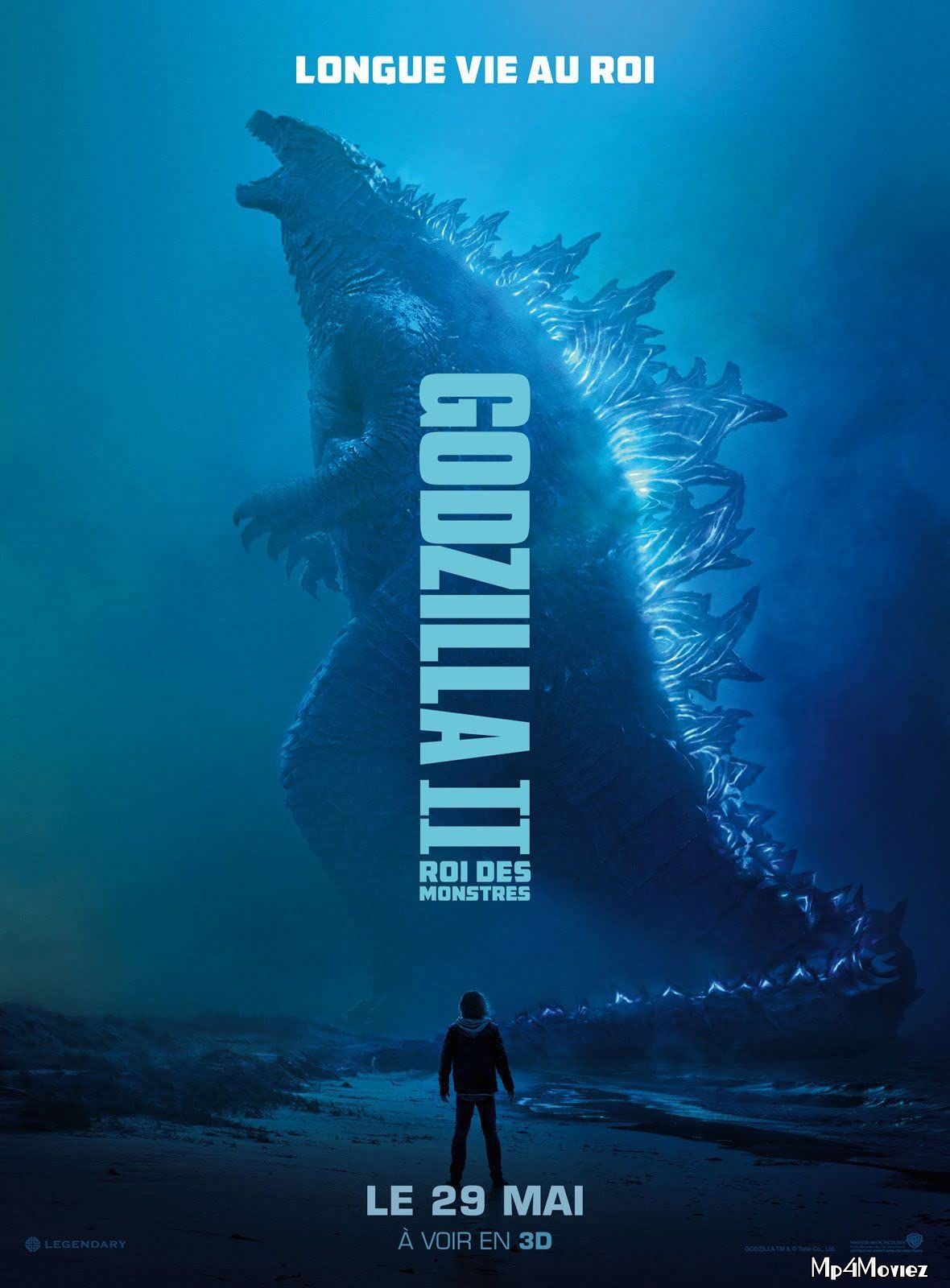 poster of Godzilla King of the Monsters (2019) Hindi Dubbed BRRip