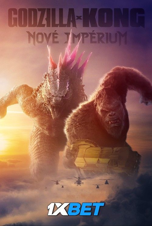 poster of Godzilla x Kong The New Empire (2024) Hindi Dubbed V2