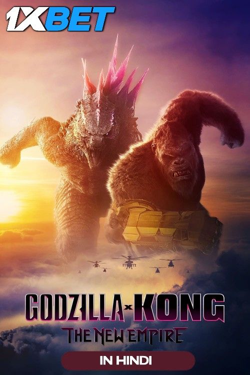 poster of Godzilla x Kong: The New Empire (2024) Hindi Dubbed Movie