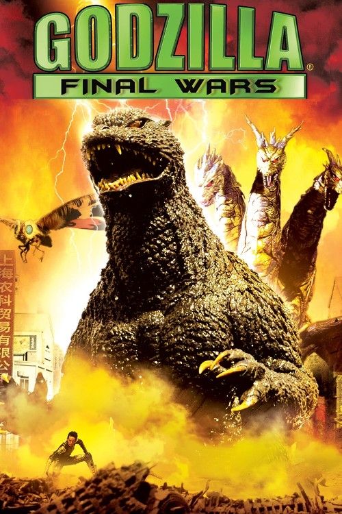 poster of Godzilla: Final Wars (2004) Hindi Dubbed Movie