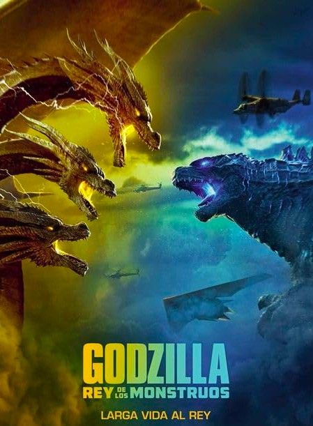 poster of Godzilla: King of the Monsters (2019) Hindi Dubbed Movie