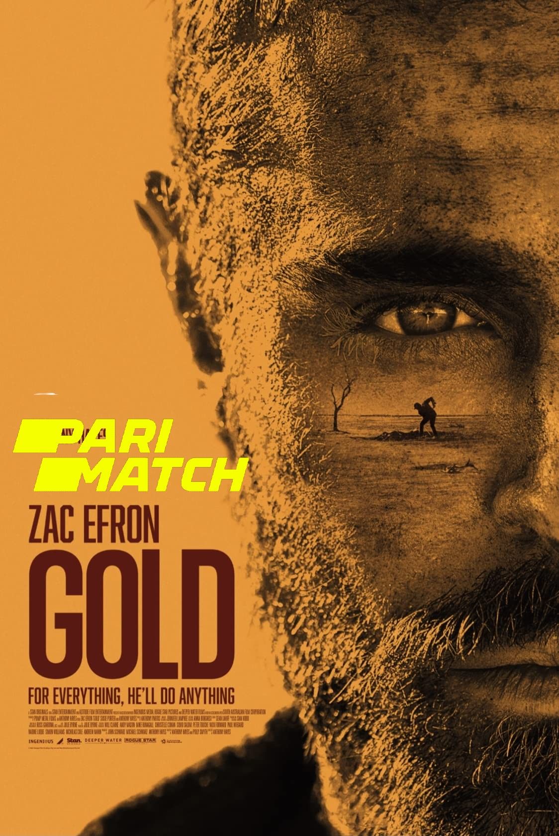 poster of Gold (2022) Hindi (Voice Over) Dubbed WEBRip