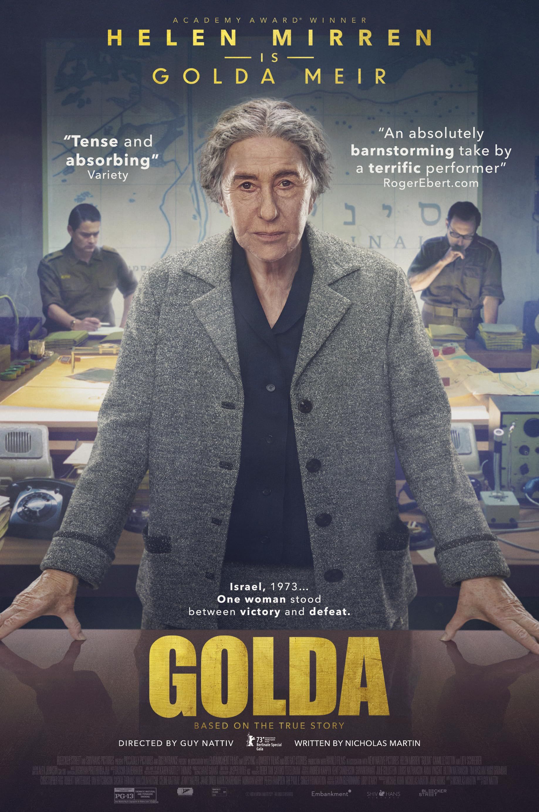 poster of Golda (2023) Hollywood English Movie