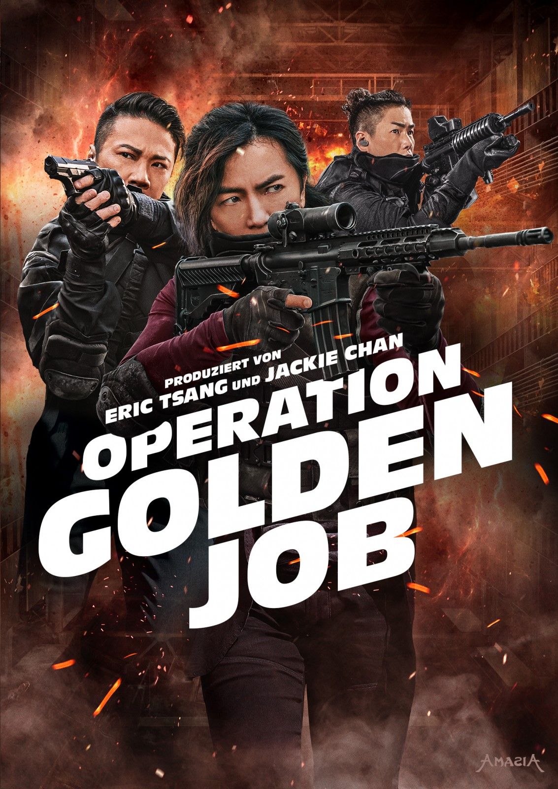 poster of Golden Job (2018) Hindi Dubbed BluRay