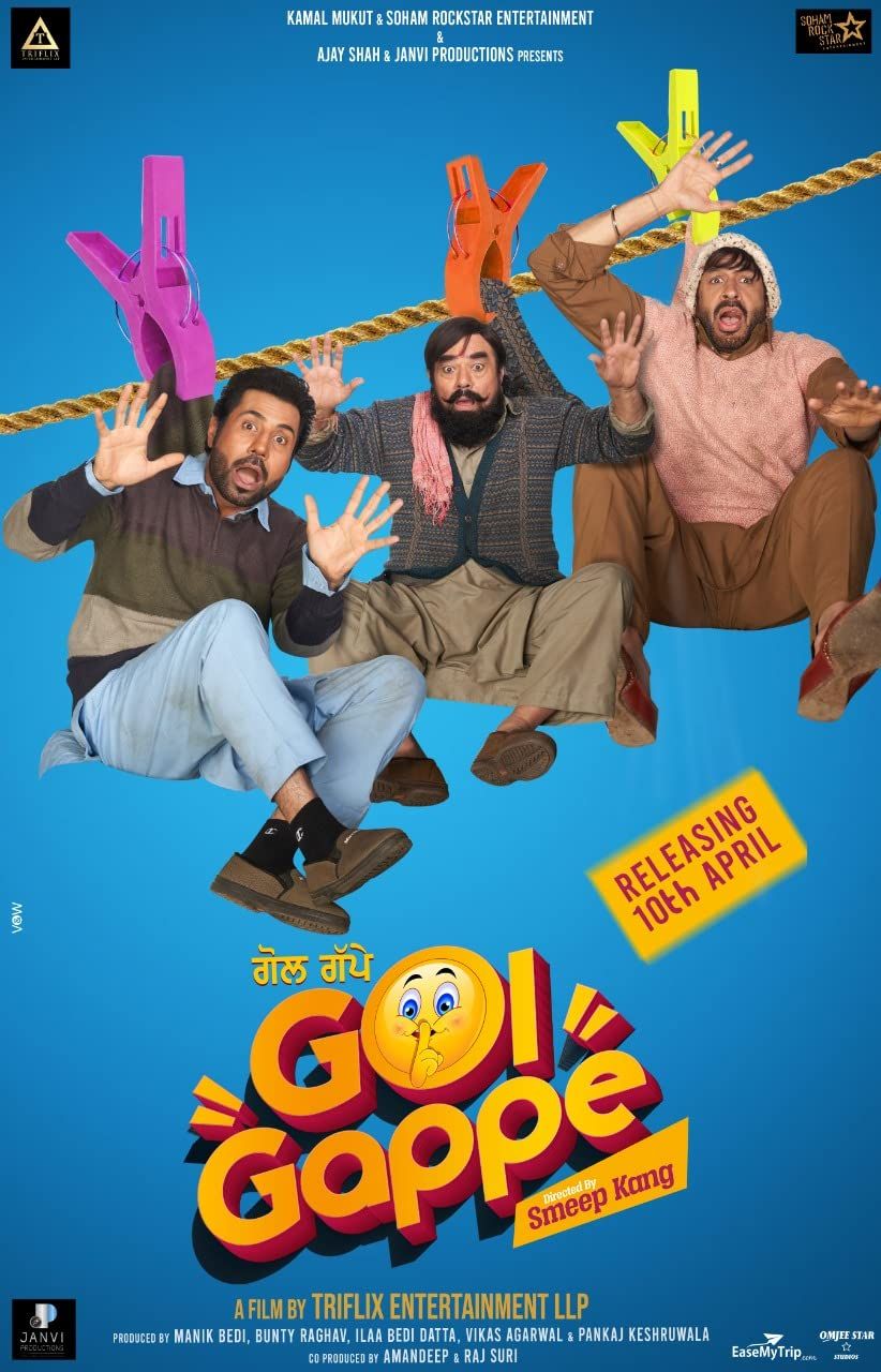 poster of Golgappe (2023) Punjabi HDRip