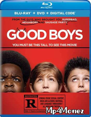 poster of Good Boys (2019) Hindi Dubbed ORG BluRay