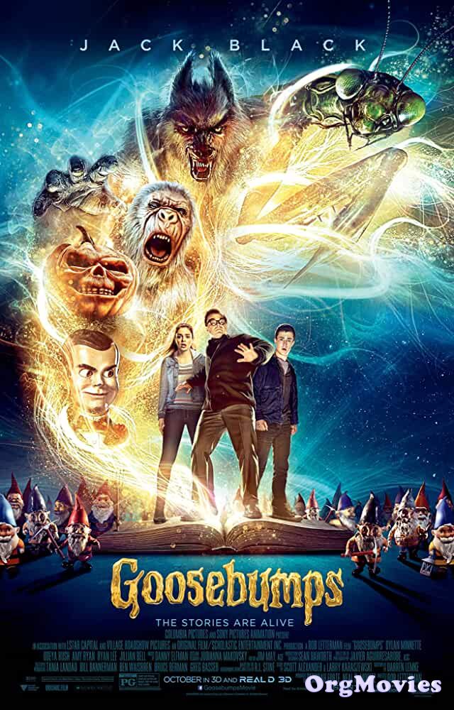 poster of Goosebumps 2015 Hindi Dubbed Full Movie