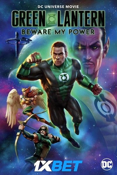 poster of Green Lantern: Beware My Power (2022) Hindi Dubbed (Unofficial) WEBRip