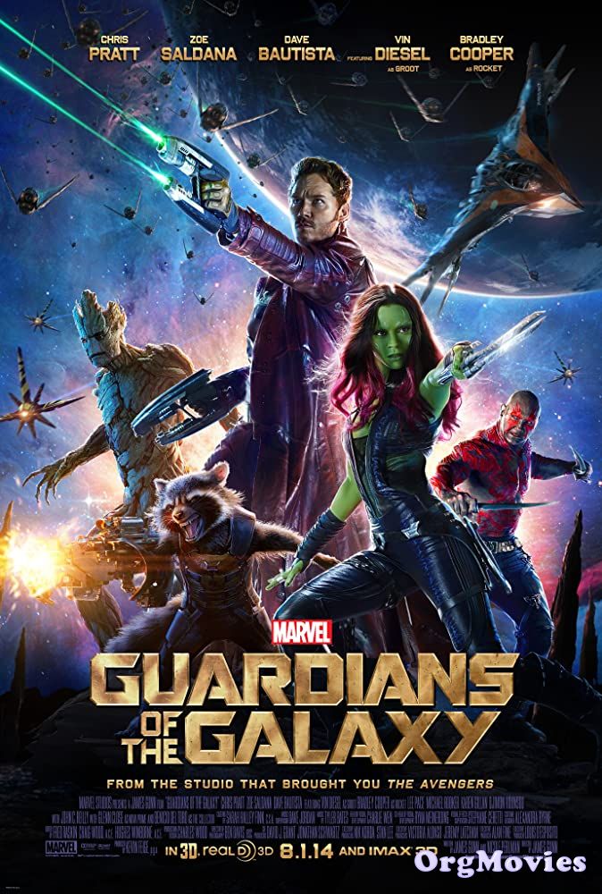 poster of Guardians of the Galaxy 2014 Hindi Dubbed Full Movie