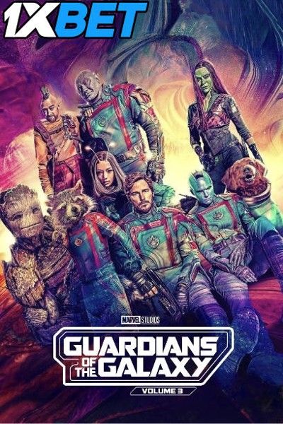 poster of Guardians of the Galaxy Vol 3 (2023) English HDCAM