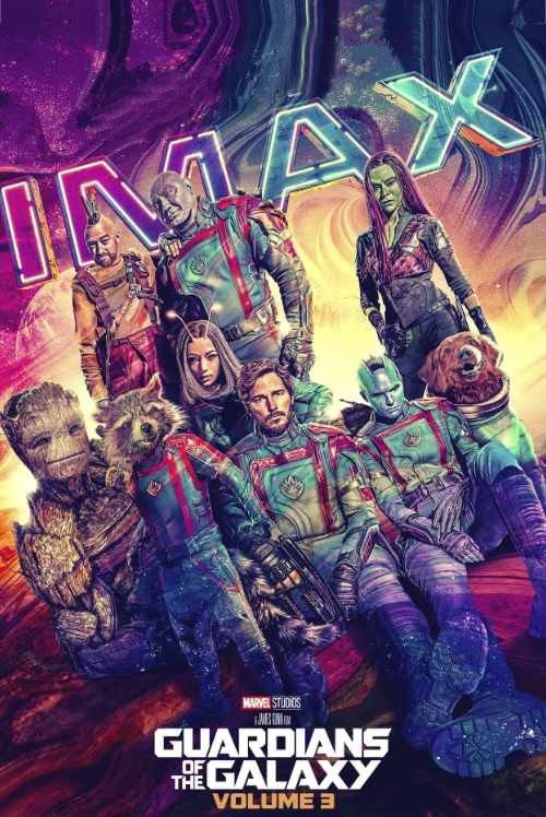 poster of Guardians of the Galaxy Vol 3 (2023) English HDRip