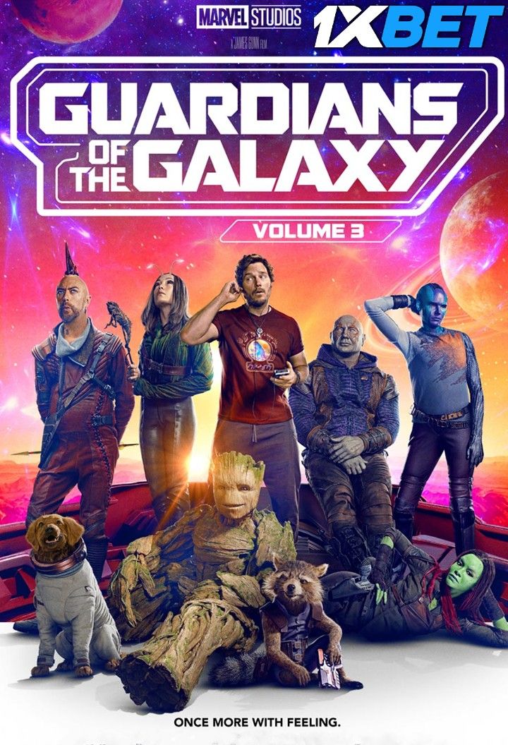 poster of Guardians of the Galaxy Volume 3 (2023) Hindi Dubbed HDTC