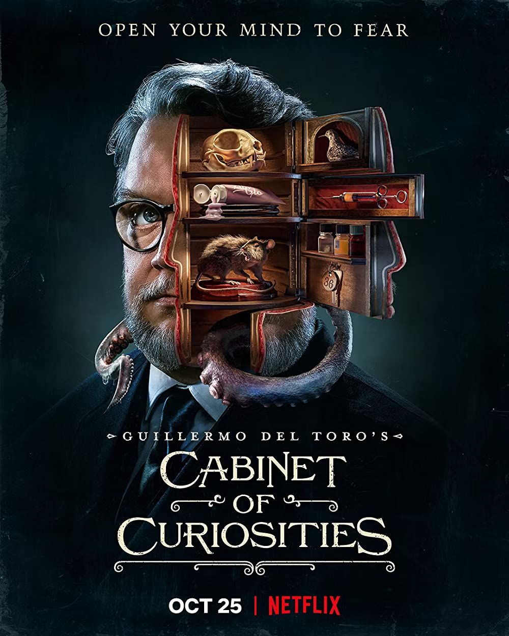 poster of Guillermo del Toros Cabinet of Curiosities (2022) S01E01 Hindi Dubbed NF HDRip