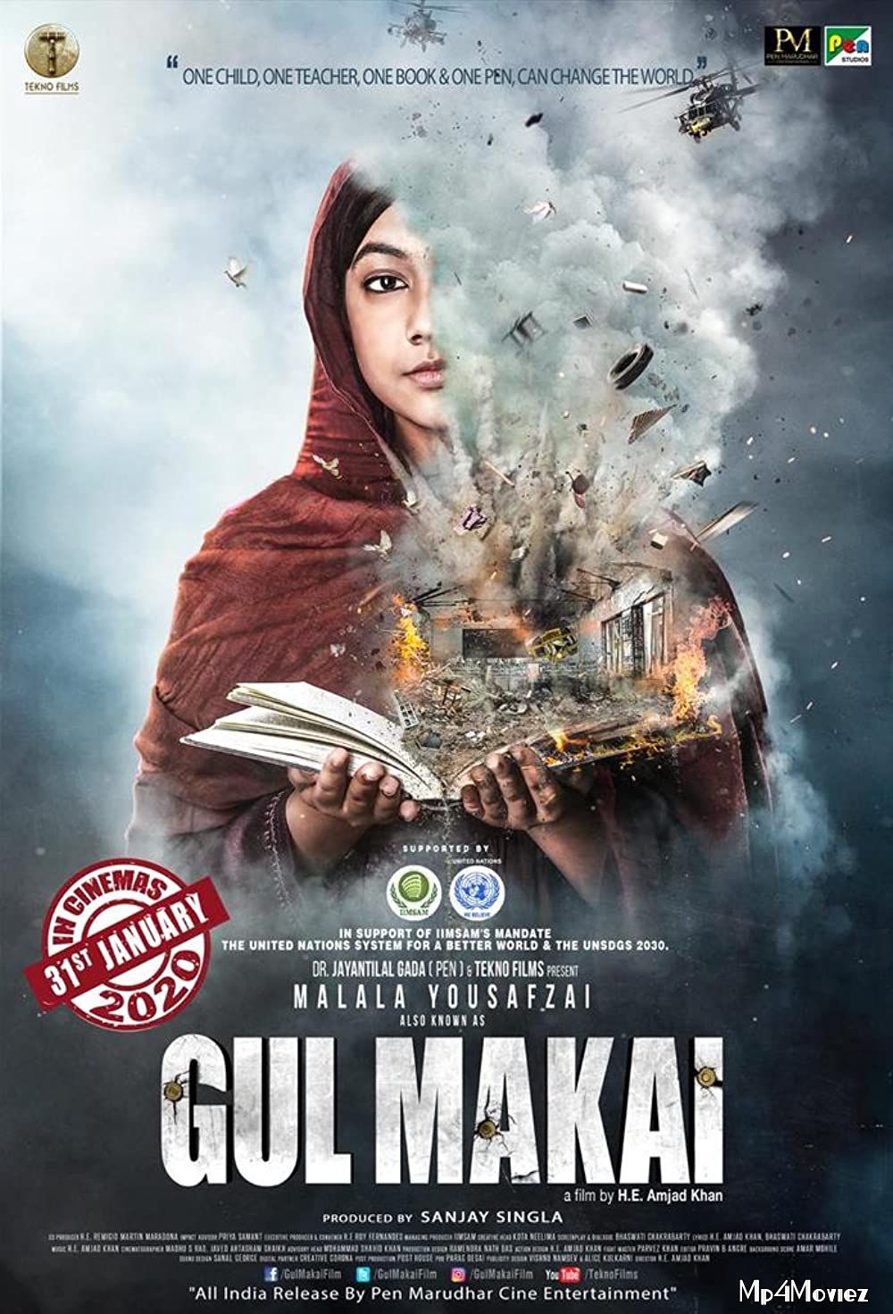 poster of Gul Makai (2020) Hindi Movie HDRip