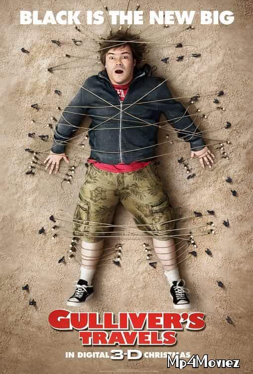 poster of Gullivers Travels (2010) Hindi Dubbed BRRip